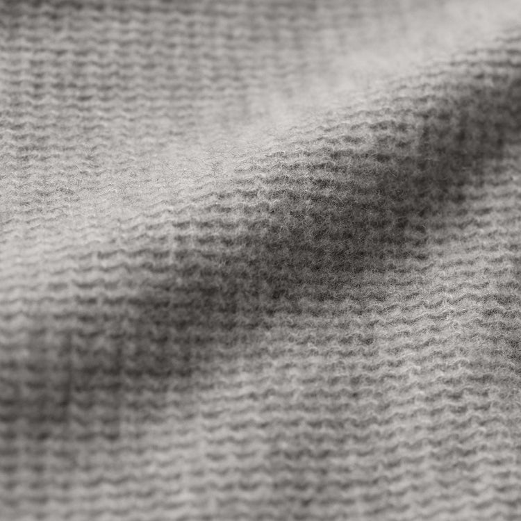 Brushed Thermal Half Zip  in Heather Grey | James Perse Los Angeles