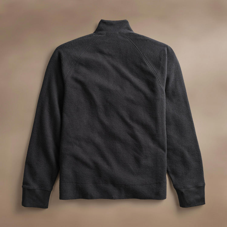 Brushed Thermal Half Zip  in Magma | James Perse Los Angeles