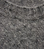 Marled Cashmere Linen Crew in Heather Grey | James Perse Los Angeles