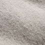 Marled Cashmere Linen Long Sleeve Open Polo in Pearl | James Perse Los Angeles