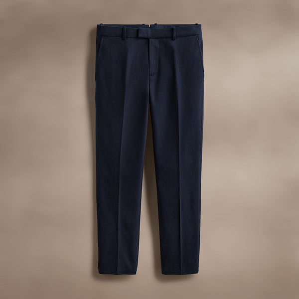 Cashmere Touch Twill Trouser in Classic Navy | James Perse Los Angeles