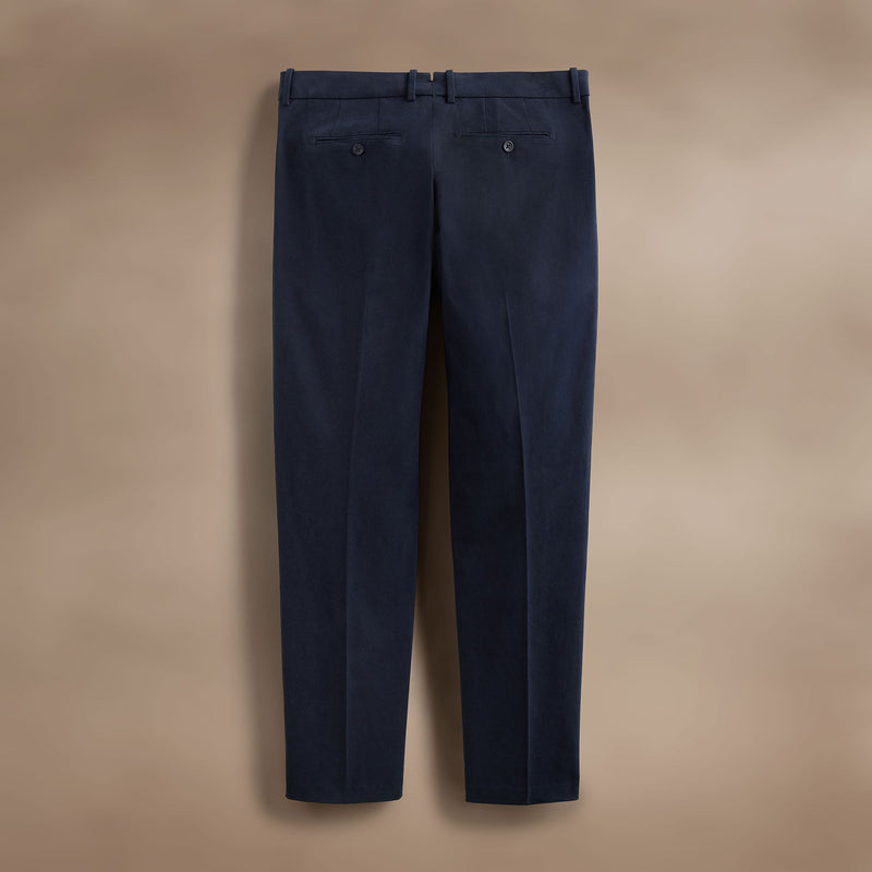 Cashmere Touch Twill Trouser in Classic Navy | James Perse Los Angeles