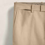 Cashmere Touch Twill Trouser in Light Khaki | James Perse Los Angeles FLAT