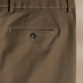 Cashmere Touch Twill Trouser in Mushroom | James Perse Los Angeles