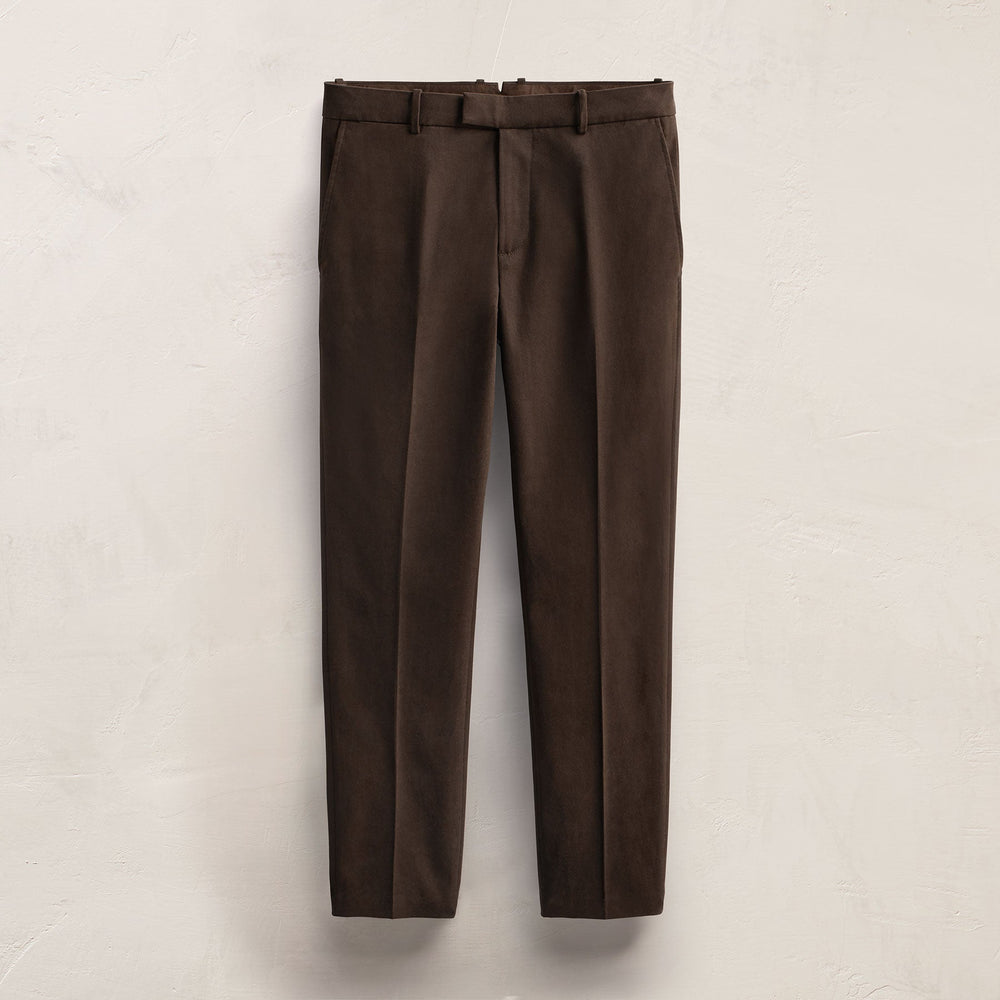 Cashmere Touch Twill Trouser in Porcupine | James Perse Los Angeles FLAT