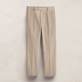 Cashmere Touch Twill Trouser in Stone | James Perse Los Angeles FLAT