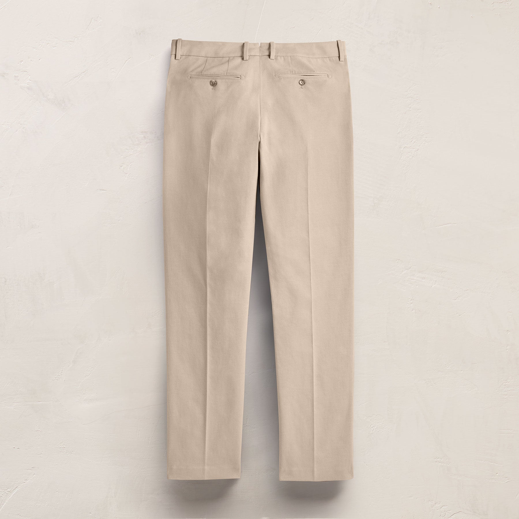 Cashmere Touch Twill Trouser in Stone | James Perse Los Angeles FLAT
