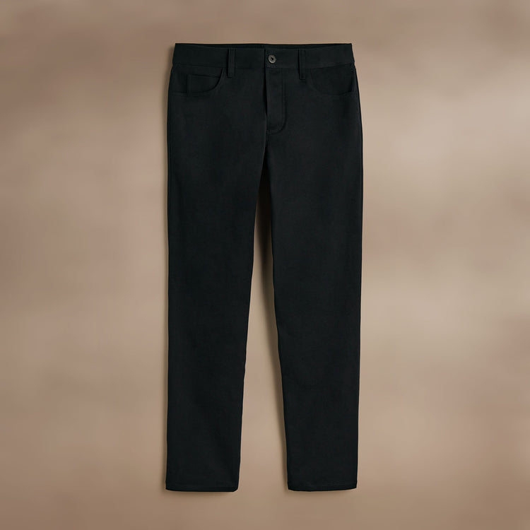 Cashmere Touch 5 Pocket Pant in Black | James Perse Los Angeles