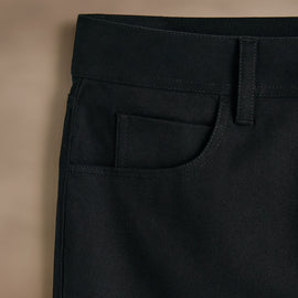 Cashmere Touch 5 Pocket Pant in Black | James Perse Los Angeles