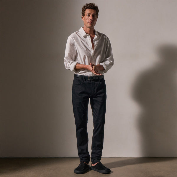 Cashmere Touch 5 Pocket Pant in Black | James Perse Los Angeles