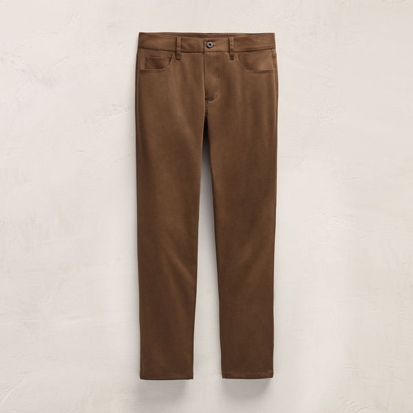 Cashmere Touch 5 Pocket Pant in Gingerbread | James Perse Los Angeles FLAT