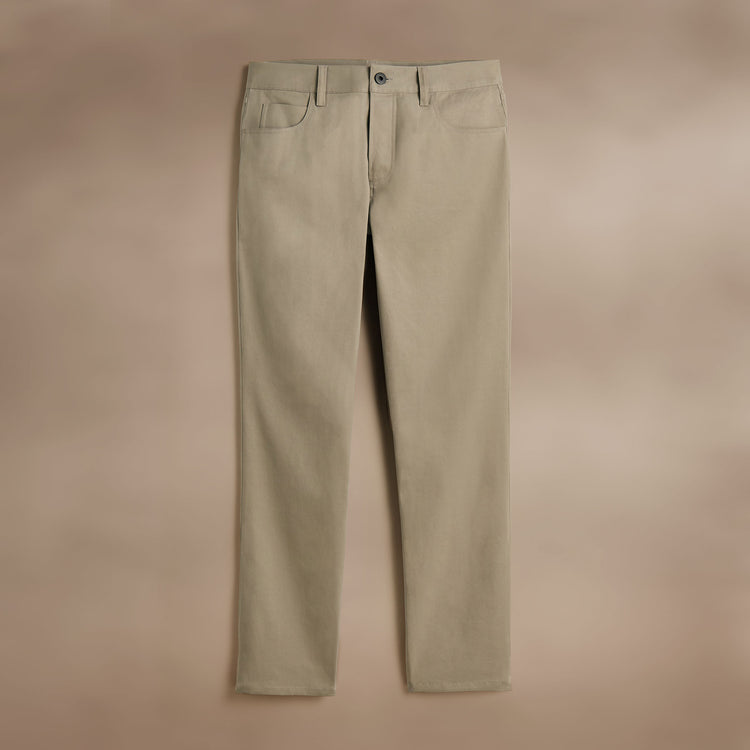 Cashmere Touch 5 Pocket Pant in Light Tan | James Perse Los Angeles