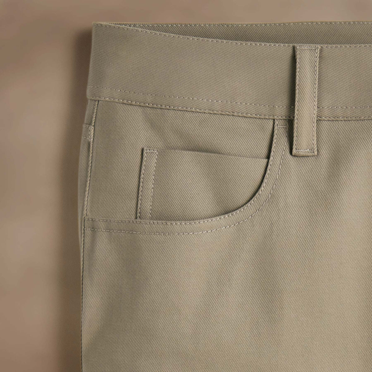 Cashmere Touch 5 Pocket Pant in Light Tan | James Perse Los Angeles