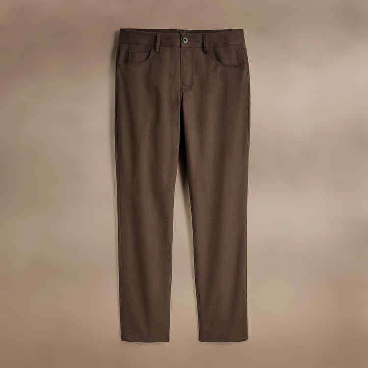 Cashmere Touch 5 Pocket Pant in Umber | James Perse Los Angeles