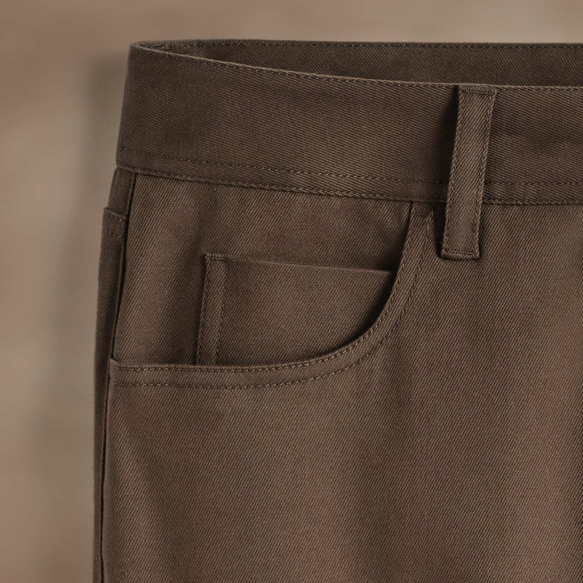 Cashmere Touch 5 Pocket Pant in Umber | James Perse Los Angeles