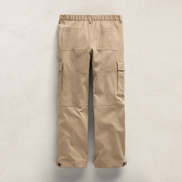Cashmere Touch Cotton Cargo in Light Khaki | James Perse Los Angeles