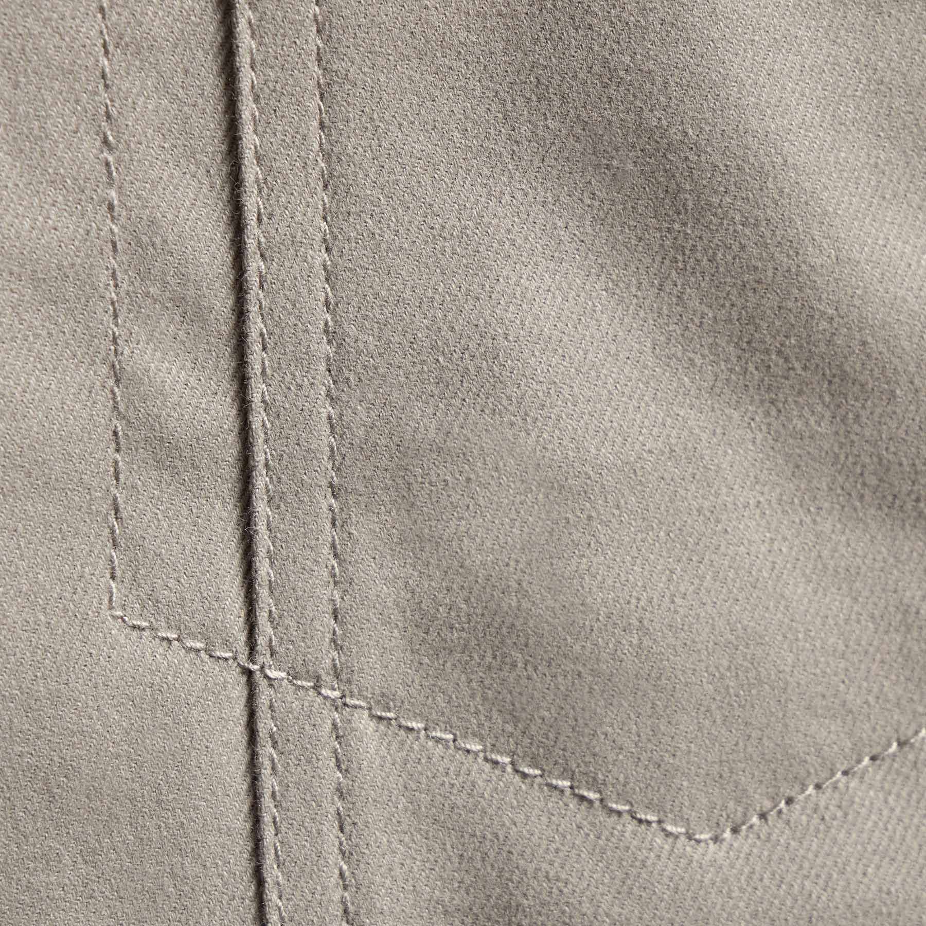 Cashmere Touch Cotton Jean Jkt in Light Tan | James Perse Los Angeles