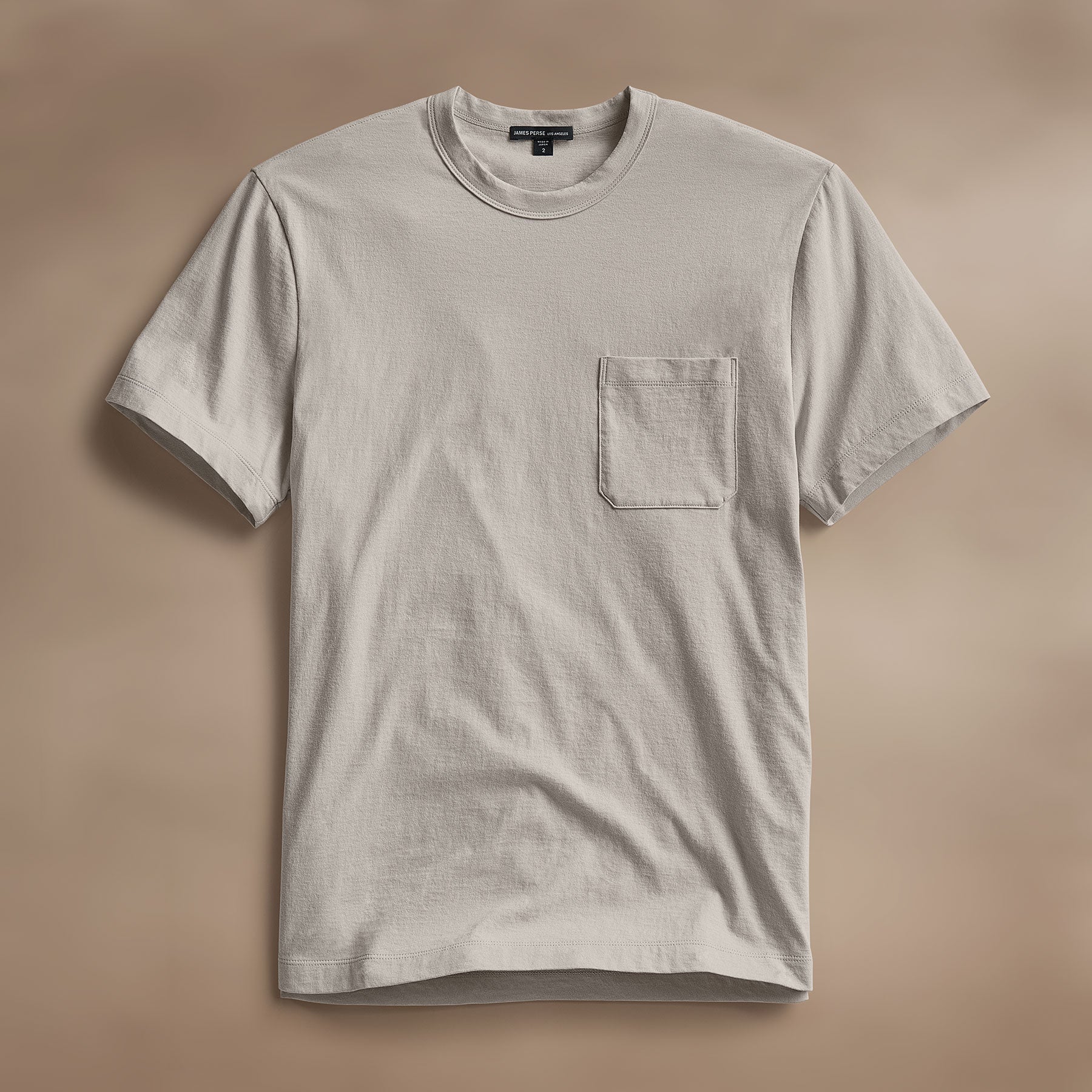 Cotton Linen Pocket Tee
