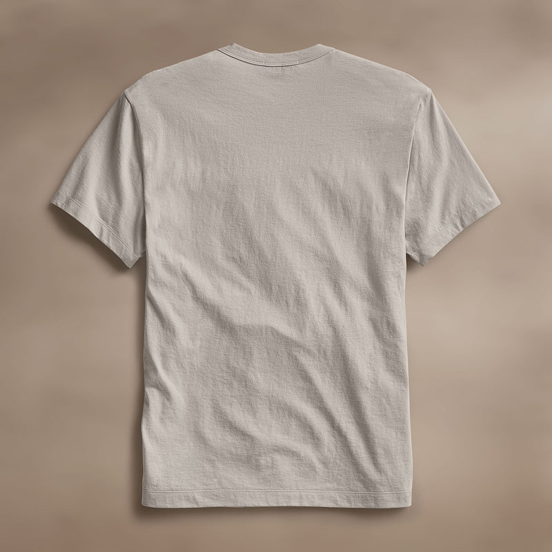 Cotton Linen Pocket Tee in Salt | James Perse Los Angeles