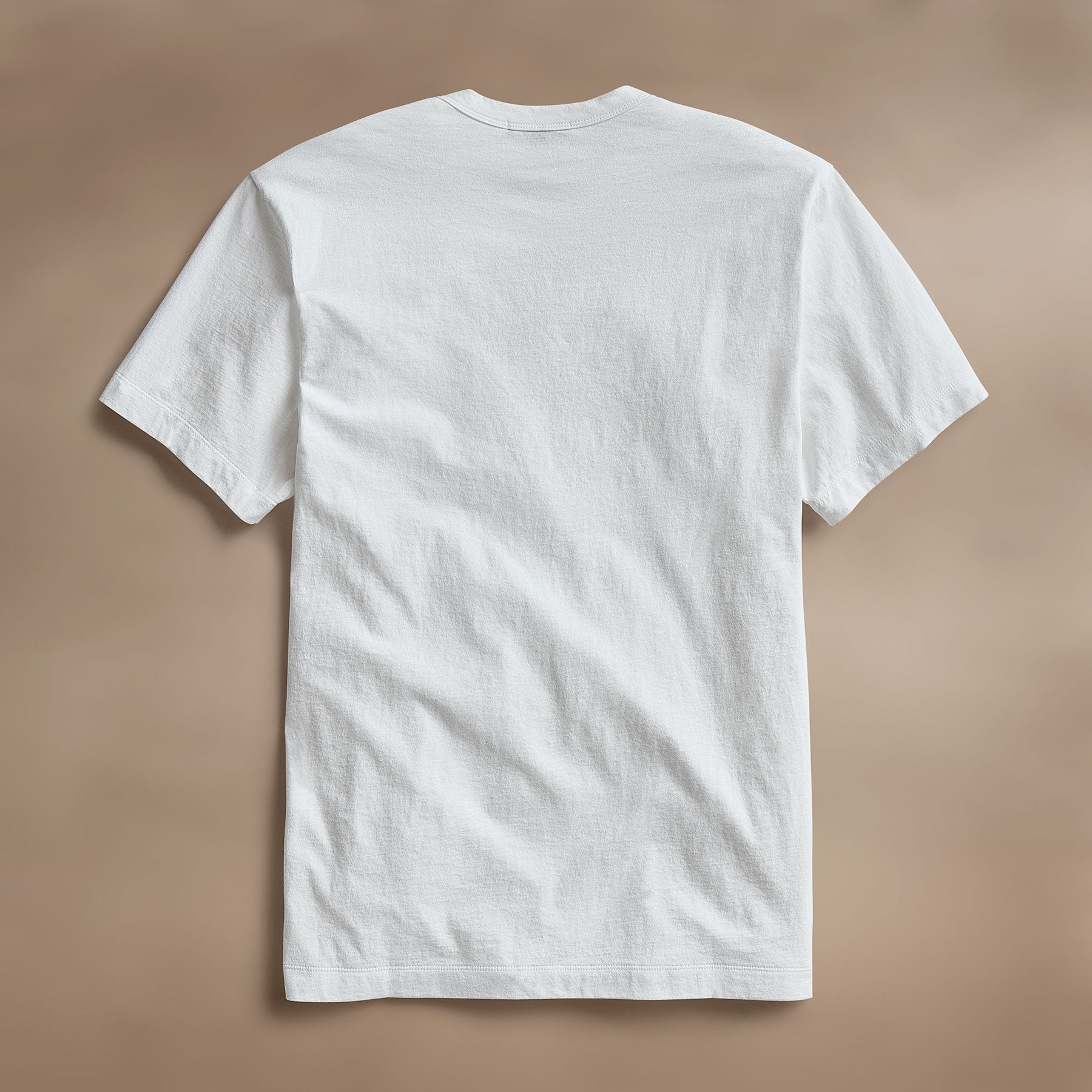 Cotton Linen Pocket Tee in White | James Perse Los Angeles