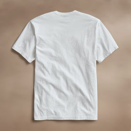 Cotton Linen Pocket Tee in White | James Perse Los Angeles