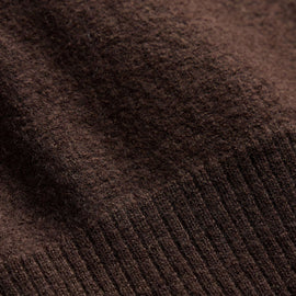 Boiled Cashmere Crew - Bark | James Perse Los Angeles