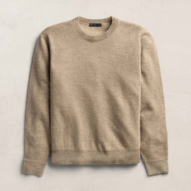 Felted Cashmere Crew - Coyote