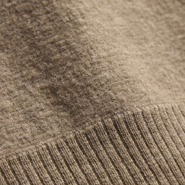 Felted Cashmere Crew - Coyote