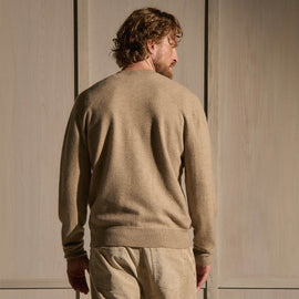 Felted Cashmere Crew - Coyote