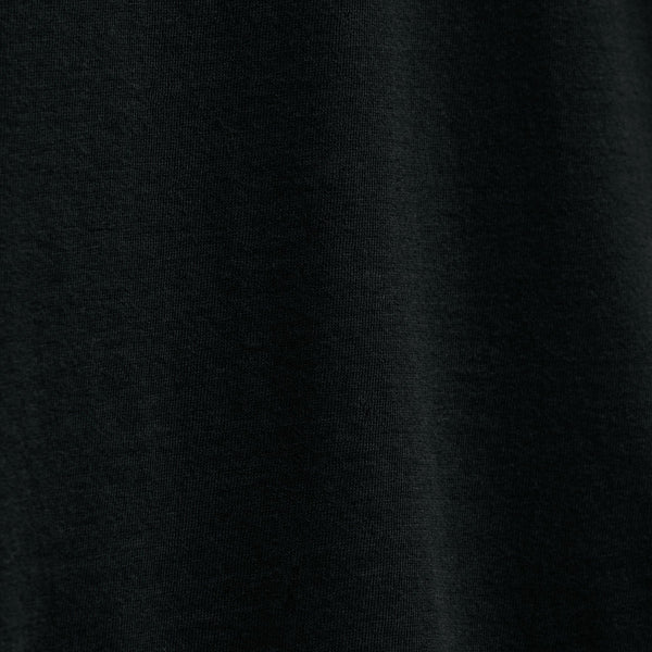 Cotton Cashmere Long Sleeve Tee in Black | James Perse Los Angeles