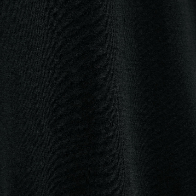 Cotton Cashmere Long Sleeve Tee in Black | James Perse Los Angeles