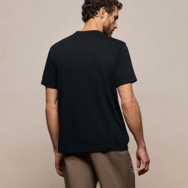 Cotton Cashmere Short Sleeve Tee in Black | James Perse Los Angeles