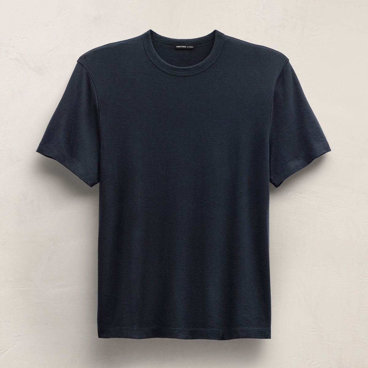 Cotton Cashmere Short Sleeve Tee in Blue Noir | James Perse Los Angeles