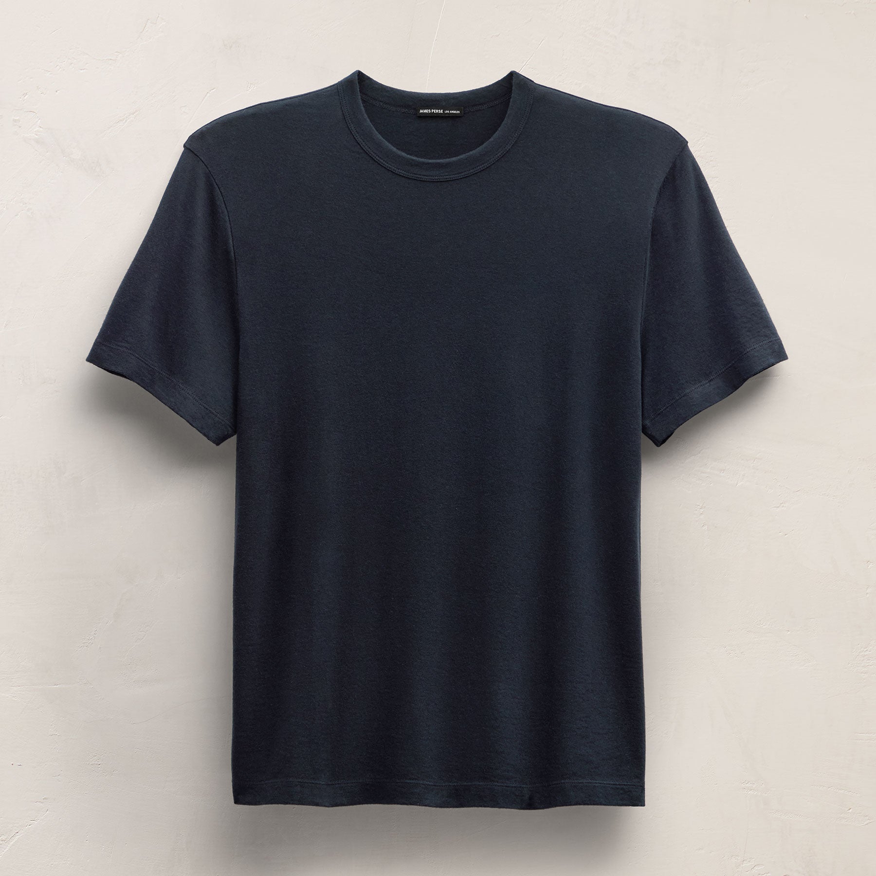 Cotton Cashmere Short Sleeve Tee in Blue Noir | James Perse Los Angeles