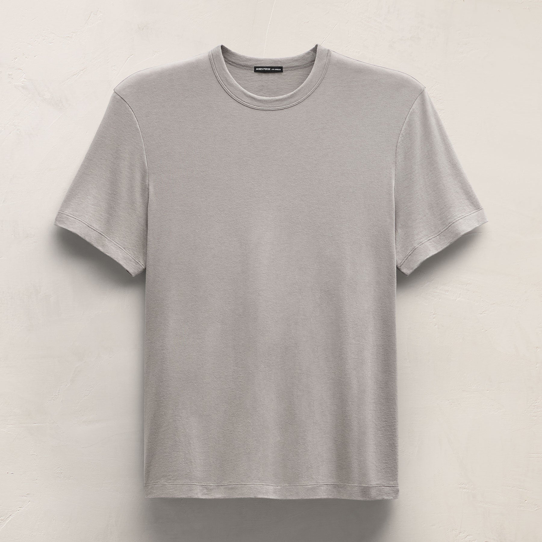 Cotton Cashmere Short Sleeve Tee in Fog | James Perse Los Angeles