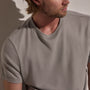 Cotton Cashmere Short Sleeve Tee in Fog | James Perse Los Angeles