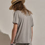 Cotton Cashmere Short Sleeve Tee in Fog | James Perse Los Angeles