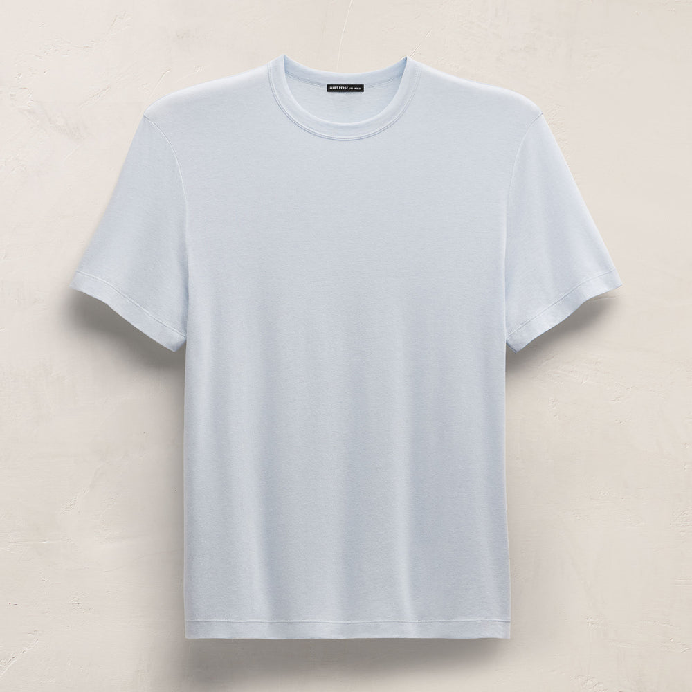 Cotton Cashmere Short Sleeve Tee in Memory | James Perse Los Angeles