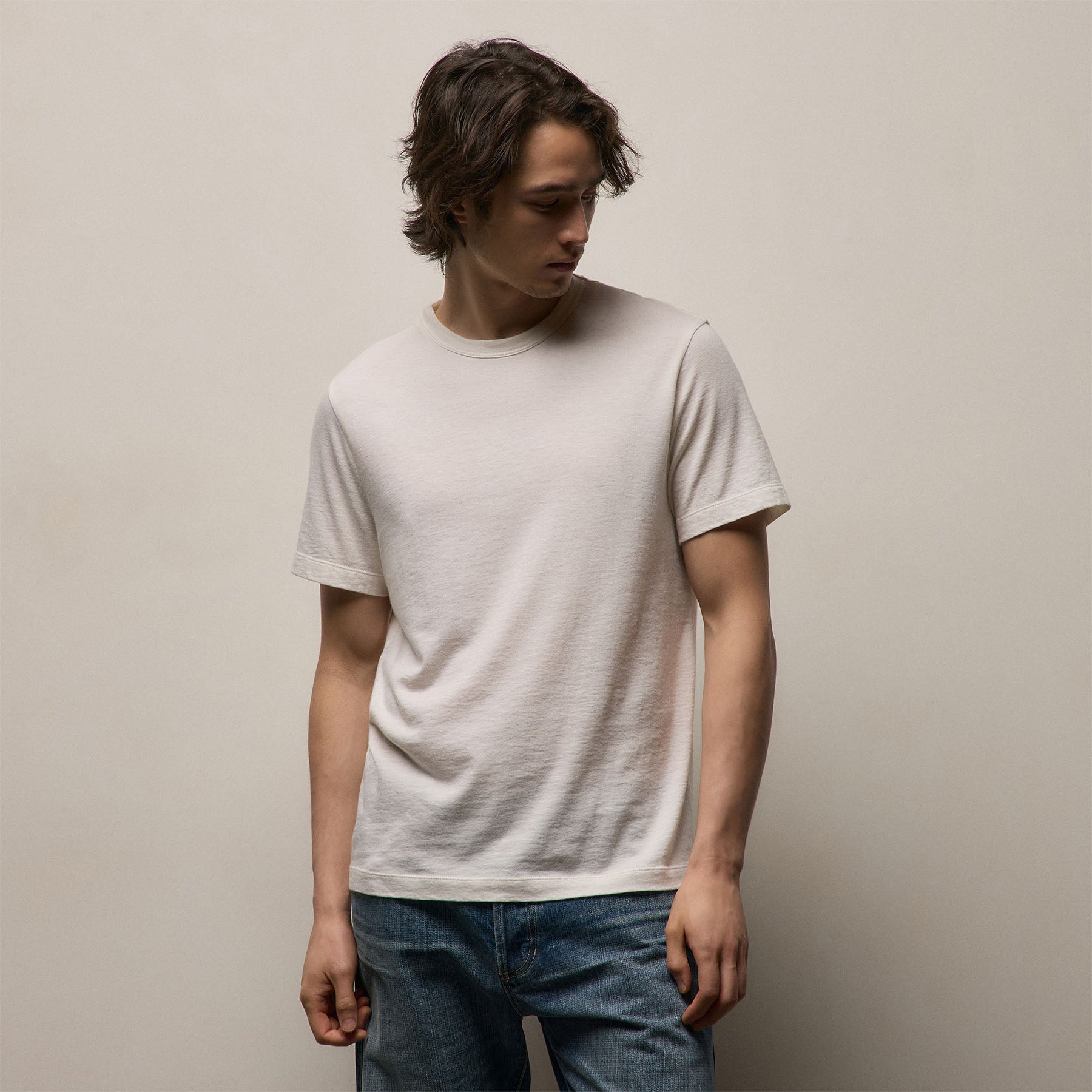 Cotton Cashmere Short Sleeve Tee from James Perse - $225
