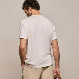 Cotton Cashmere Short Sleeve Tee in White | James Perse Los Angeles