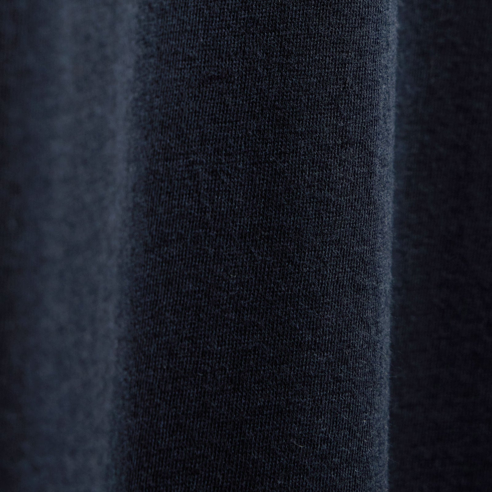 Cotton Cashmere Long Sleeve Henley in Blue Noir | James Perse Los Angeles