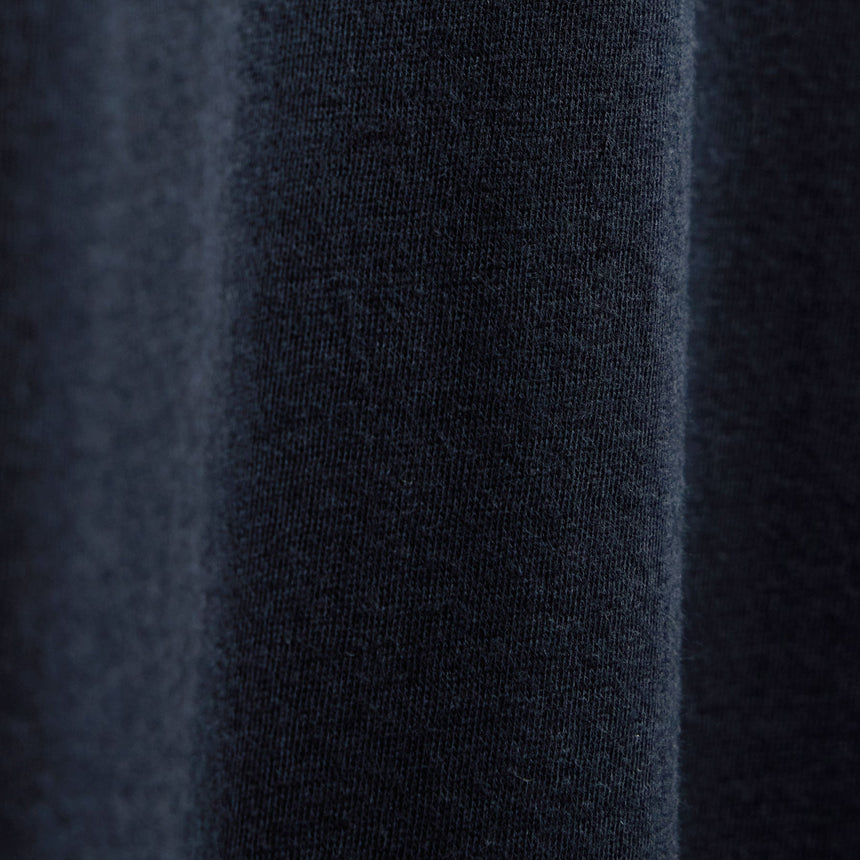 Cotton Cashmere Long Sleeve Henley in Blue Noir | James Perse Los Angeles
