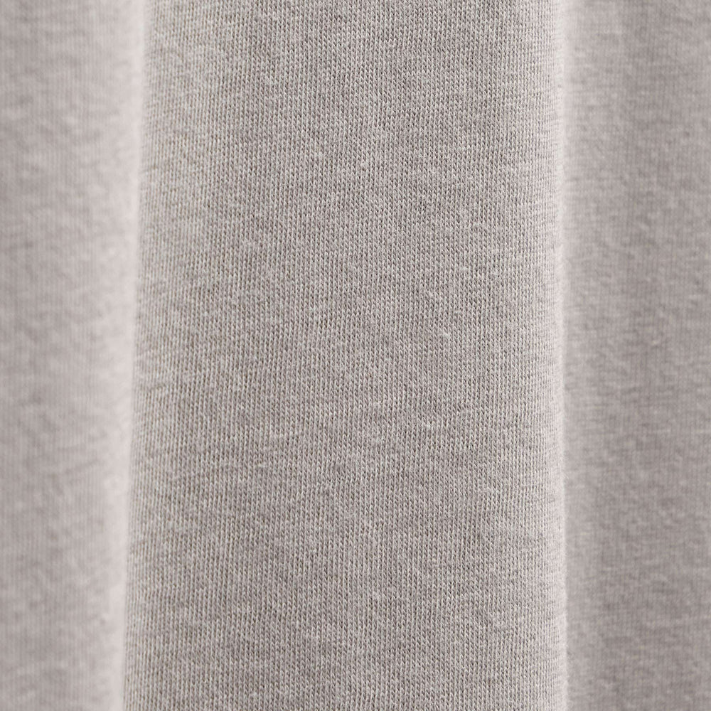 Cotton Cashmere Long Sleeve Henley in Fog | James Perse Los Angeles