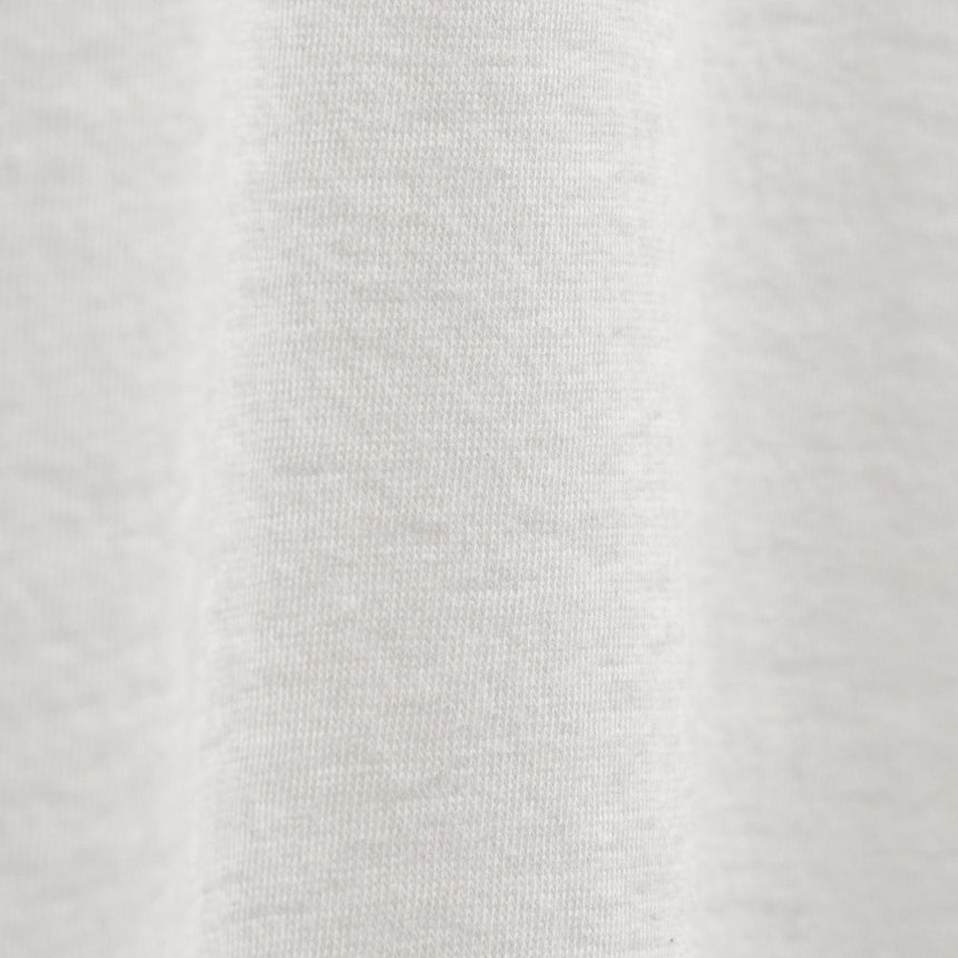 Cotton Cashmere Long Sleeve Henley in White | James Perse Los Angeles