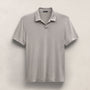 Cotton Cashmere Open Polo in Fog | James Perse Los Angeles