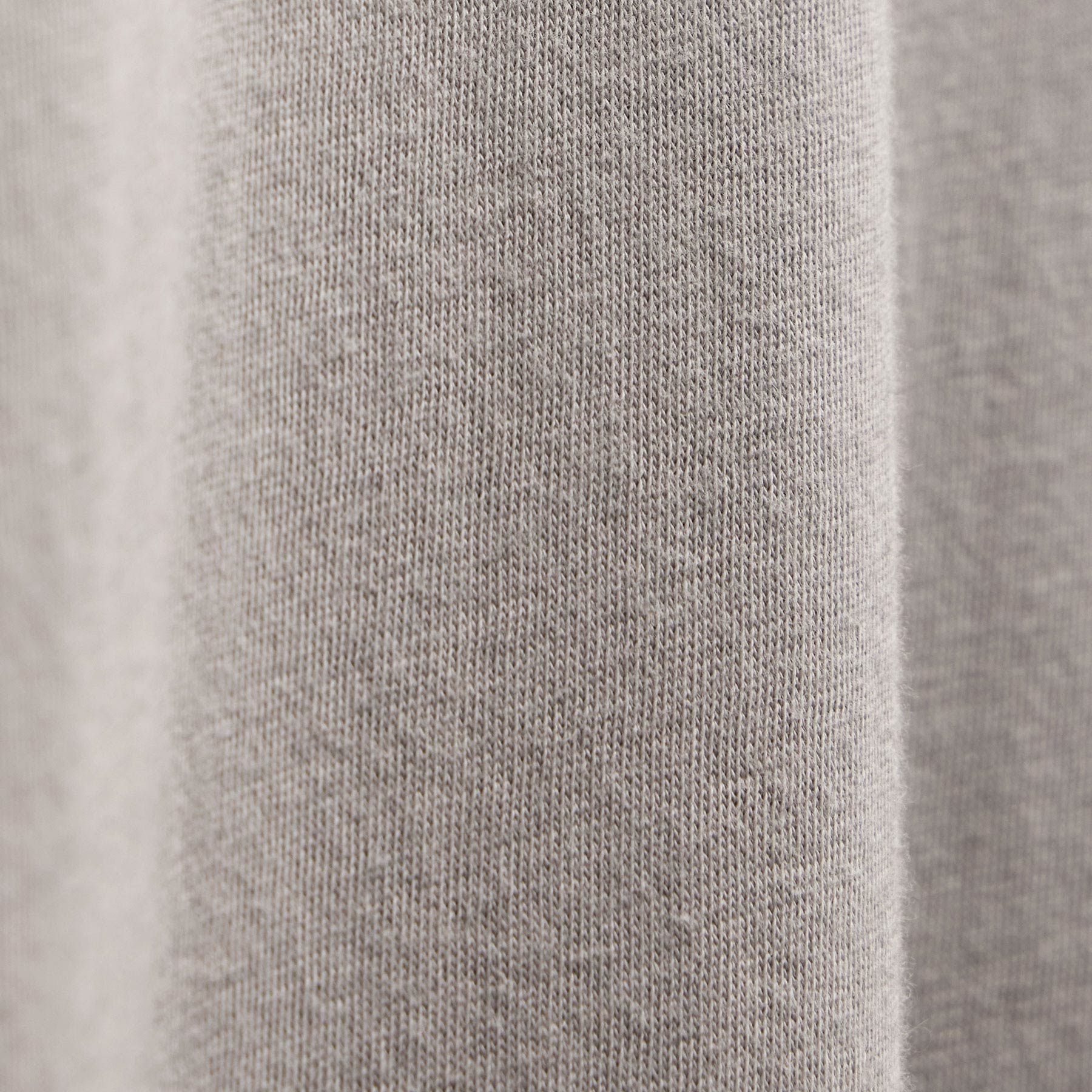 Cotton Cashmere Open Polo in Fog | James Perse Los Angeles