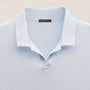 Cotton Cashmere Open Polo in Memory | James Perse Los Angeles