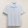 Cotton Cashmere Open Polo in Memory | James Perse Los Angeles