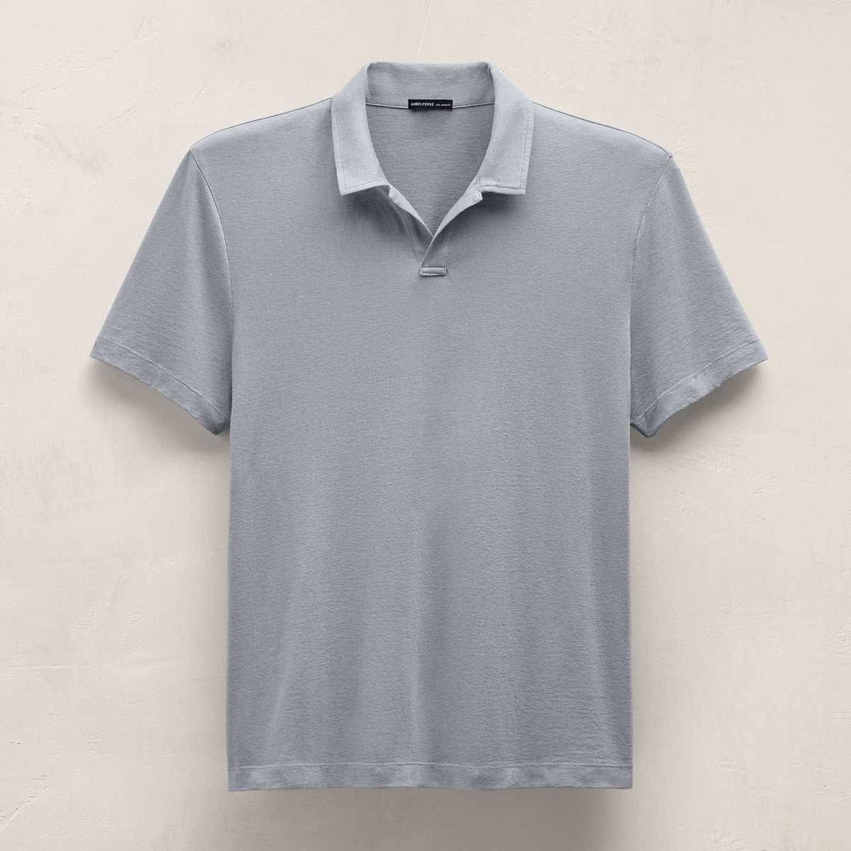 Cotton Cashmere Open Polo in Ore | James Perse Los Angeles