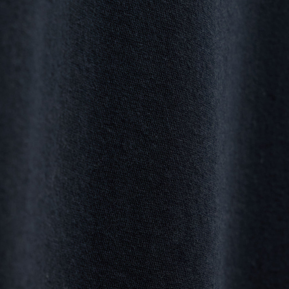 Cotton Cashmere Short Sleeve V Neck in Blue Noir | James Perse Los Angeles